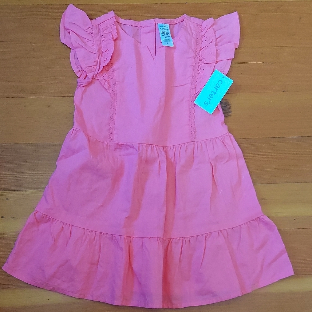 Set Of 3 3T Girls Dresses - Picture 5 of 10
